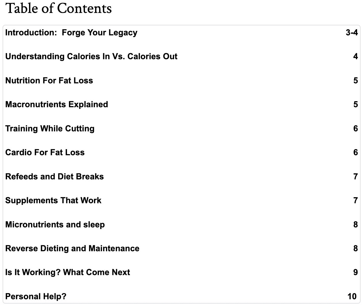 Forge Your Legacy: The Achilles Blueprint To Elite Fat Loss And Shredded Discipline(Short Version)